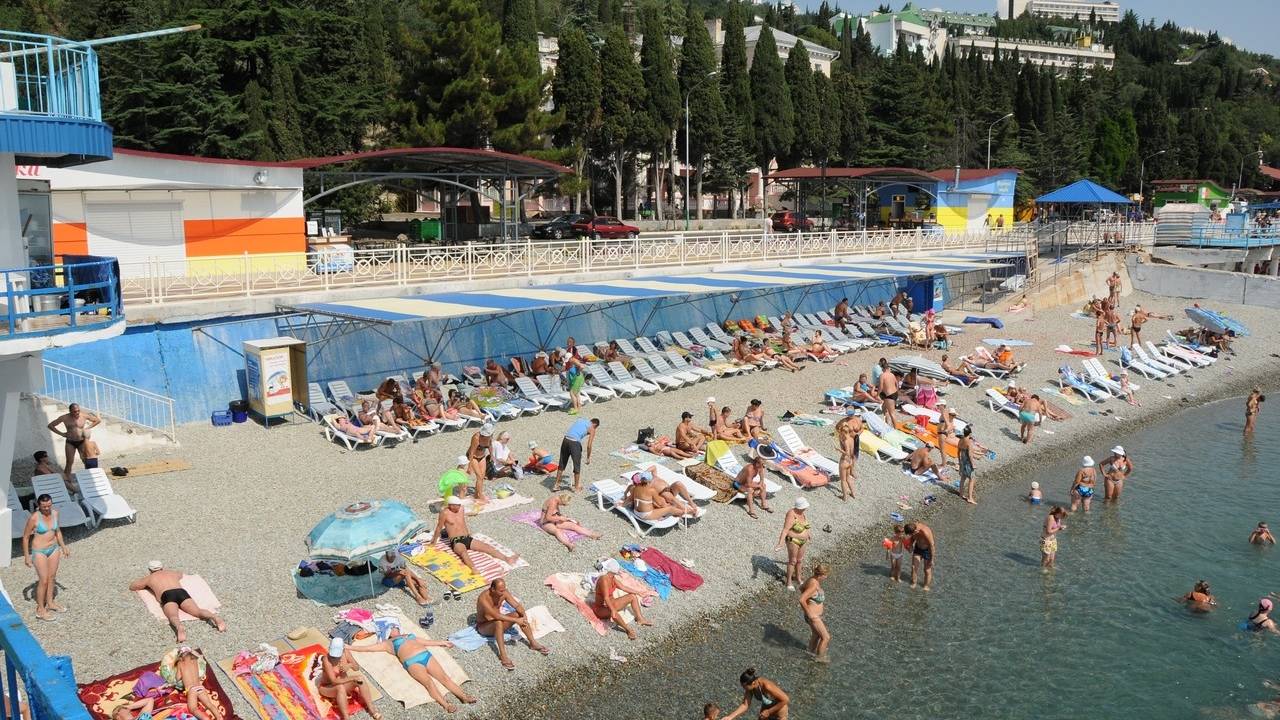 Собственный пляж
